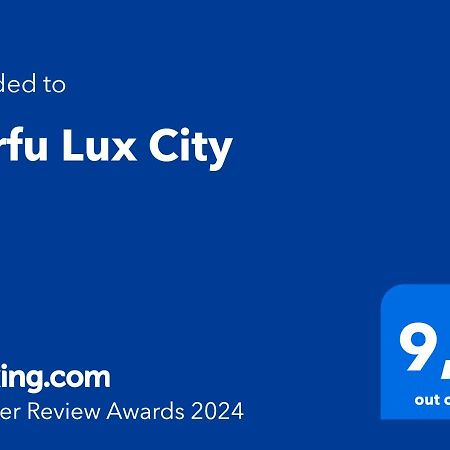 Corfu Lux Cityアパートメント エクステリア 写真